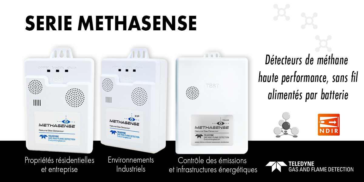 Serie methaSense détecteurs de methane
