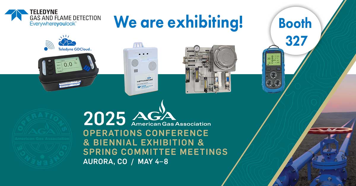 Teledyne gas and flame Detection at AGA 2025