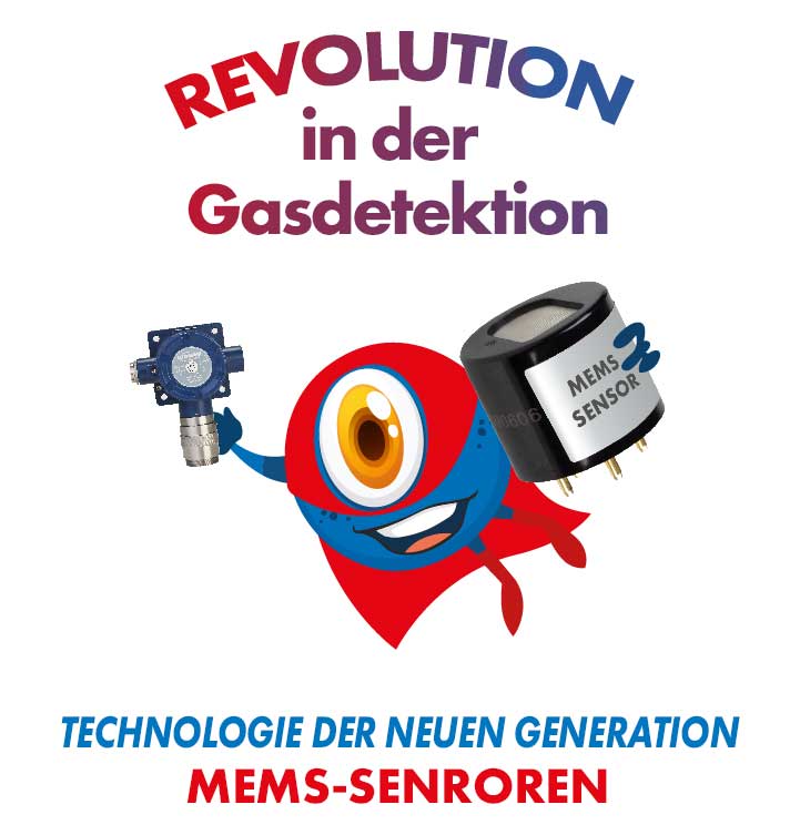 gaswarn technik der nächsten generation mit mems-sensor