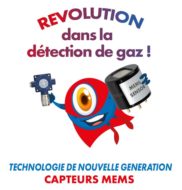 Nouvelle technologie de détection de gaz