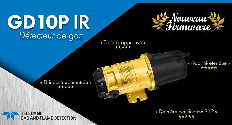 GD10P infrared detector commercial