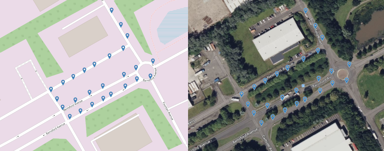 Breadcrumb trail mapping